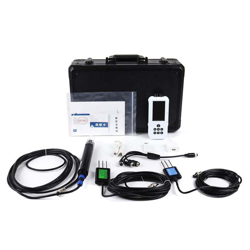 4G版土壤水分溫度鹽分電導(dǎo)率PH氮磷鉀測定儀