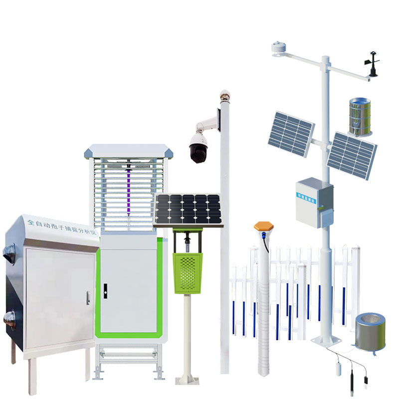  農業四情監測站集成墑情蟲情苗情災情與孢子在線監測